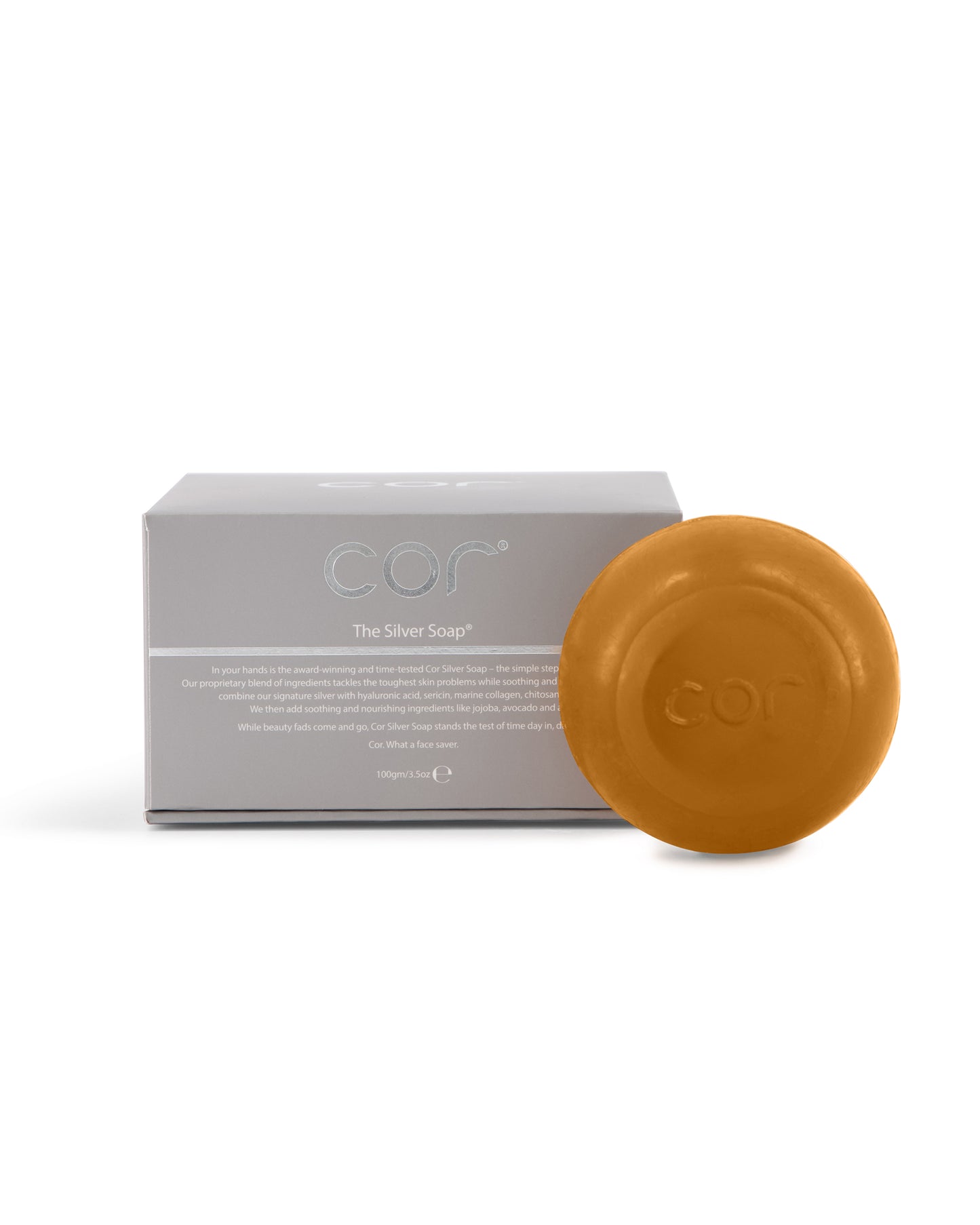 Cor Silver Soap - Travel Size 30gm