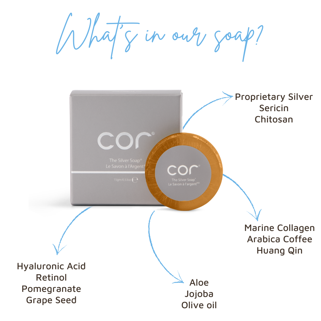 Cor Silver Soap – Starter Size 15gm