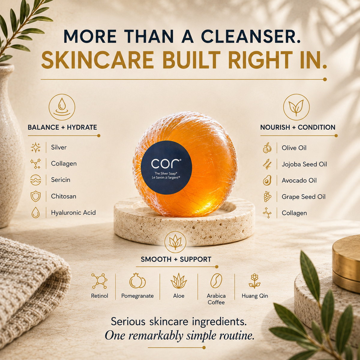 COR Silver Soap | The Signature 100g