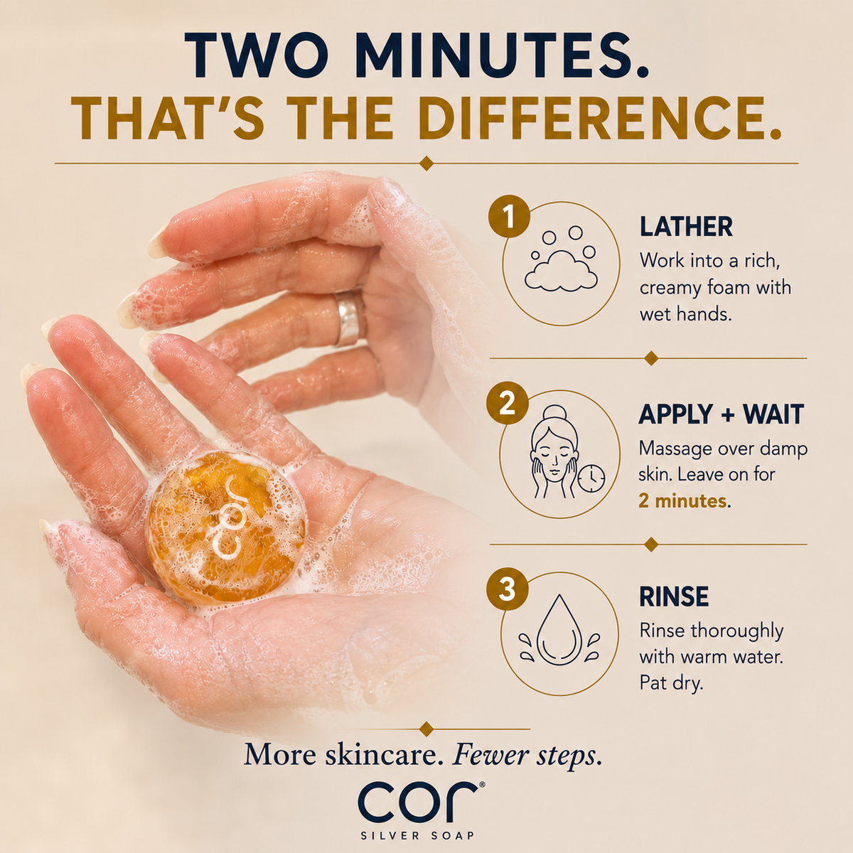 Cor Silver Soap | The Introduction | 15gm