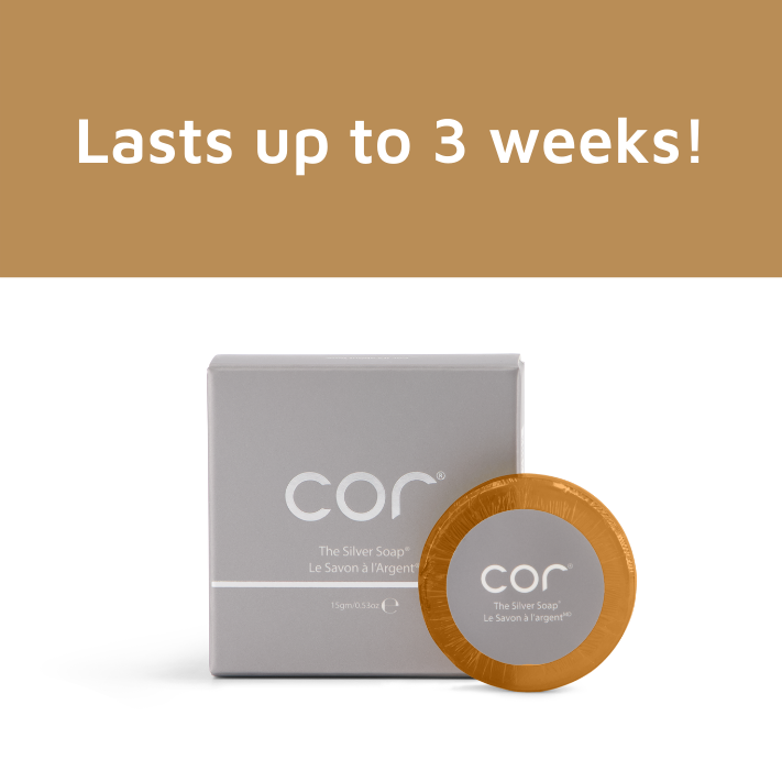 Cor Silver Soap – Starter Size 15gm